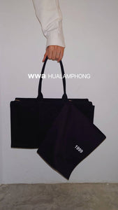 Black Canvas Bag
